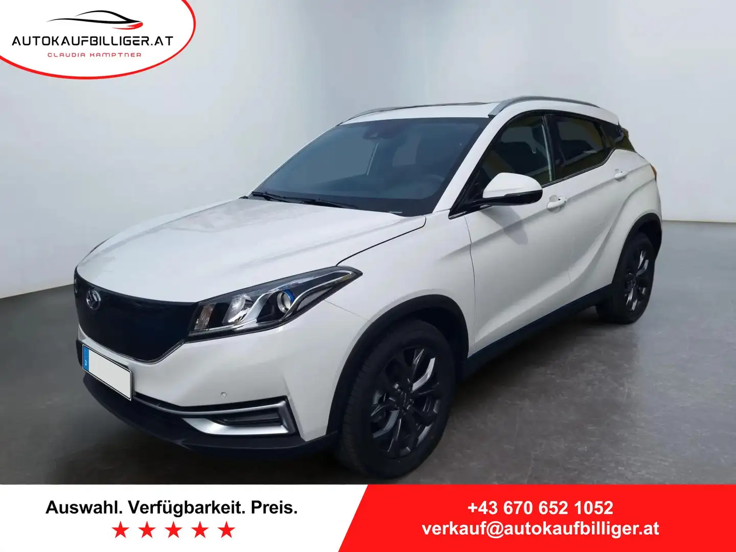 DFSK Seres 3 Luxury/Premium Elektro-SUV 52 kWh Wit - 1