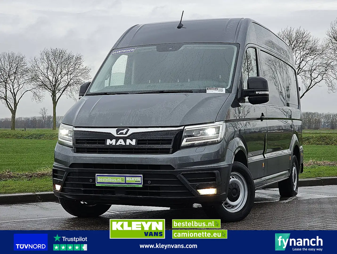 MAN TGE E-TGE L3H3 35kWh LED Autom Grijs - 1