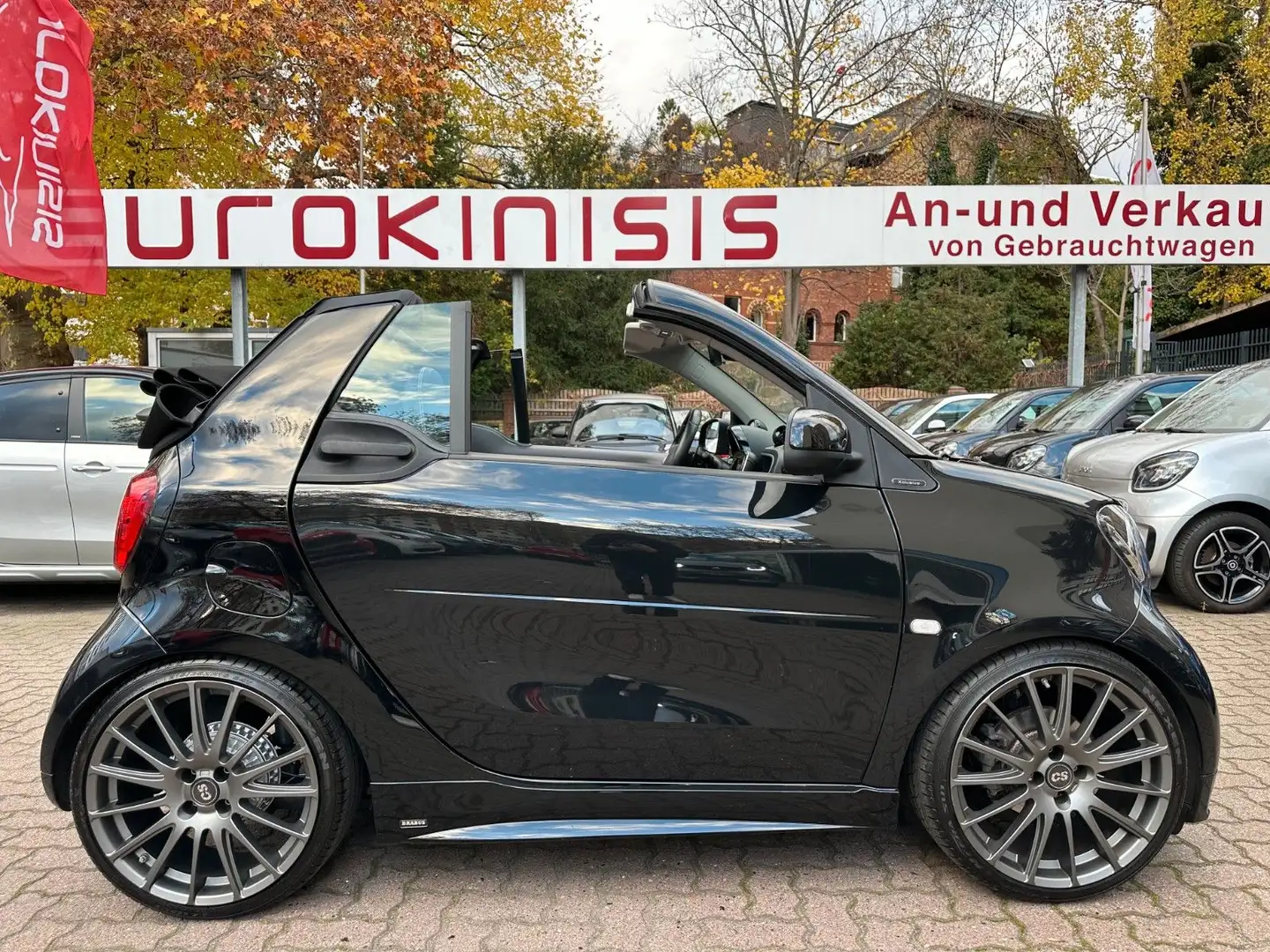 smart forTwo fortwo Cabrio BRABUS Xcl*LEDER*NAV*JBL*KAM*18"* Černá - 1