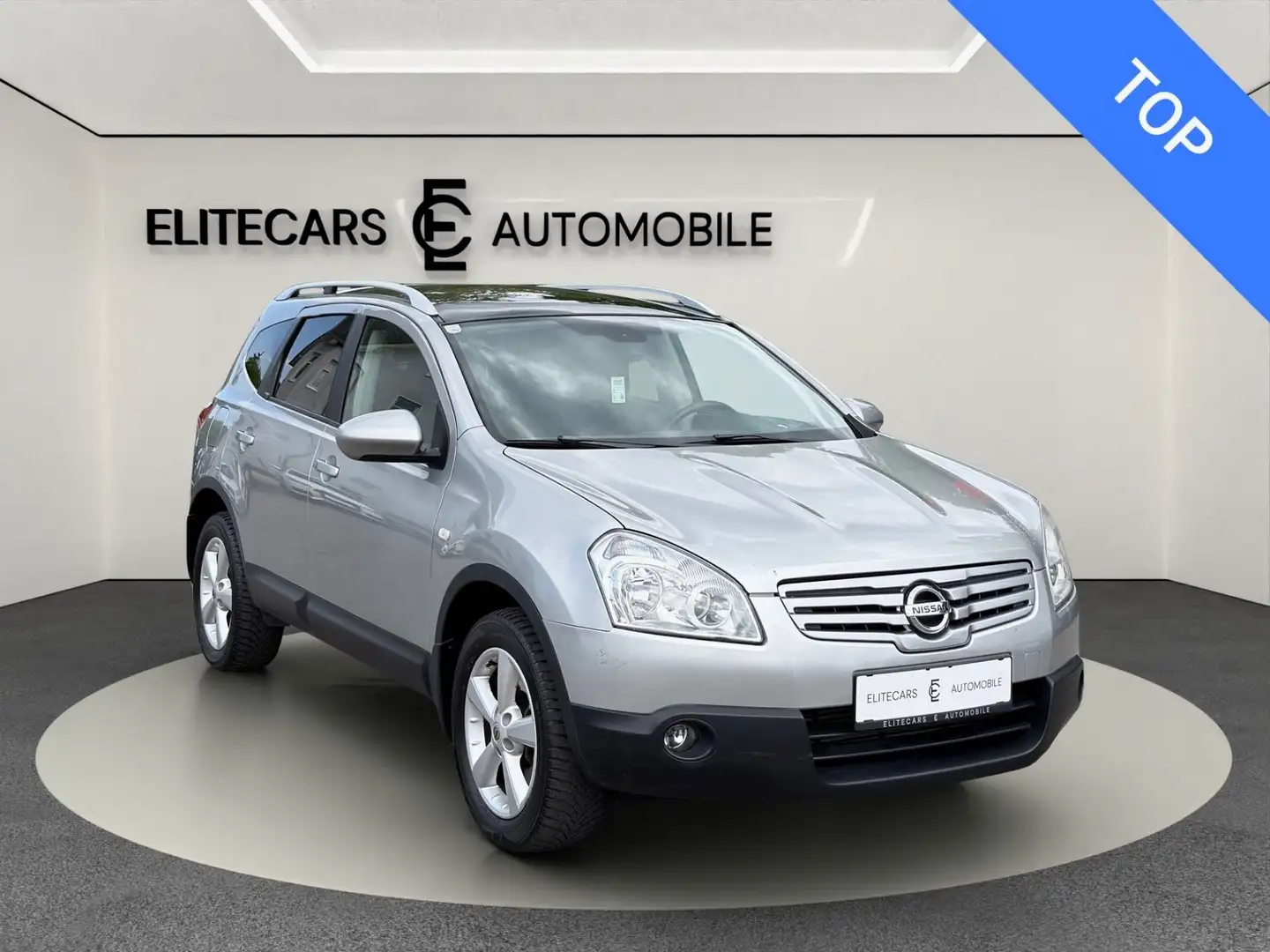 Nissan Qashqai 2.0 DCI DPF / TEMPOMAT / GLASDACH / PICKERL FRISC Silber - 1