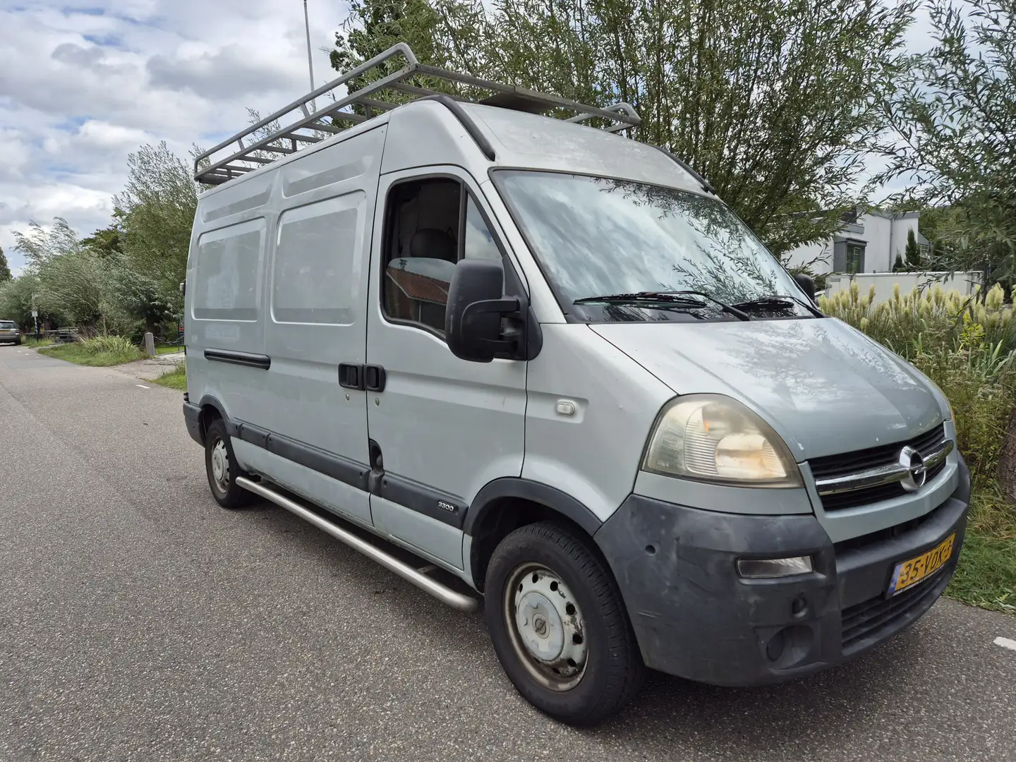 Opel Movano 2.5 CDTi L2H2 MARGE 100% OKE 115pk airco euro4 NIE Zilver - 2