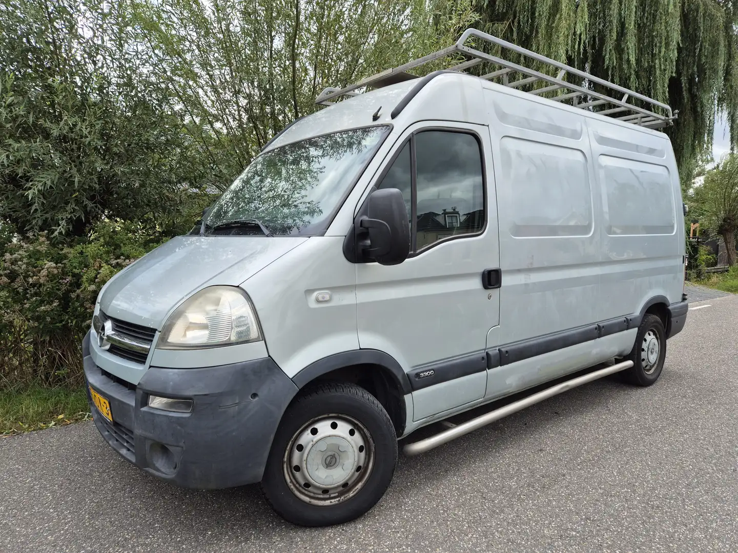 Opel Movano 2.5 CDTi L2H2 MARGE 100% OKE 115pk airco euro4 NIE Zilver - 1
