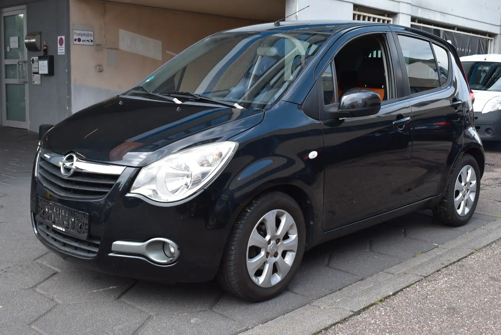 Opel Agila B Edition Tüv Neu*Orginal Km Fekete - 1