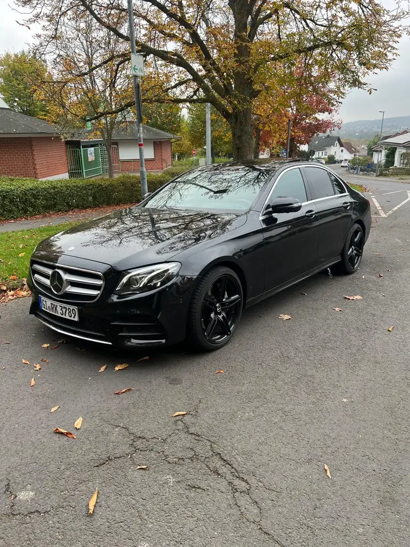 Mercedes-Benz E 350 d 9G-TRONIC AMG Line+20ZOLL+PANO+VOLL+VOLL+ Schwarz - 2