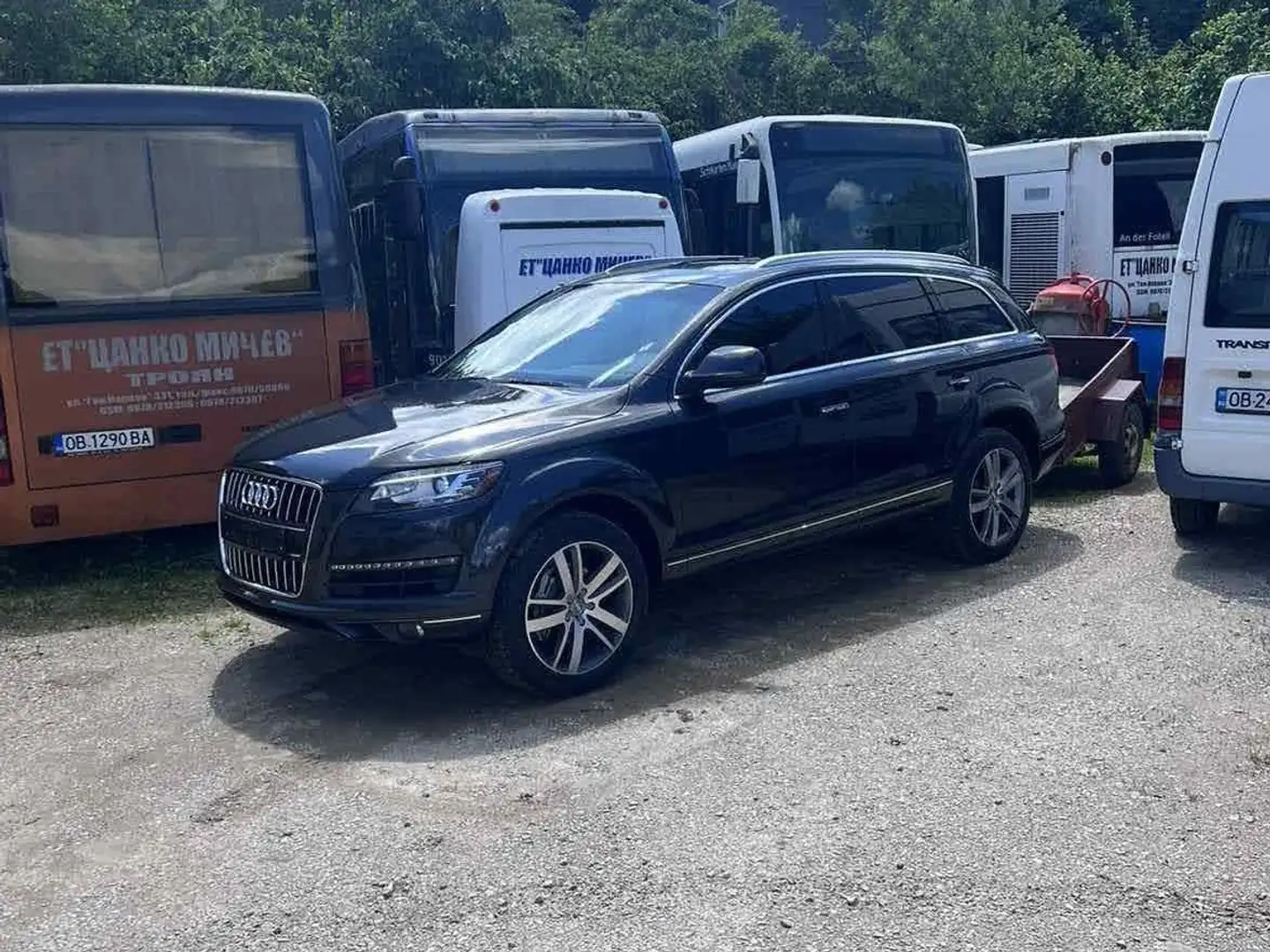 Audi Q7 e-tron Grey - 2