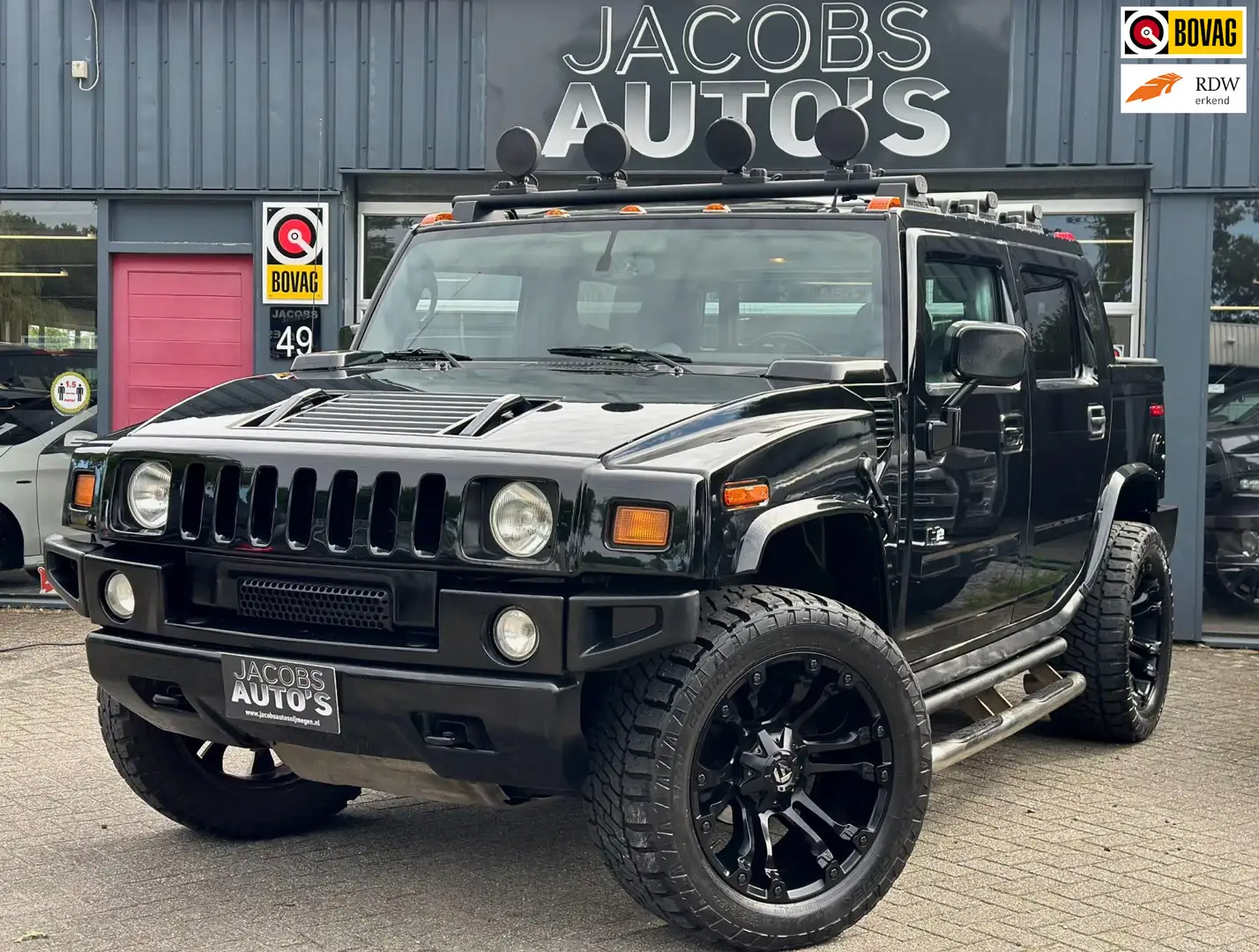 HUMMER H2 SUT V8 6.0 Youngtimer Fekete - 1
