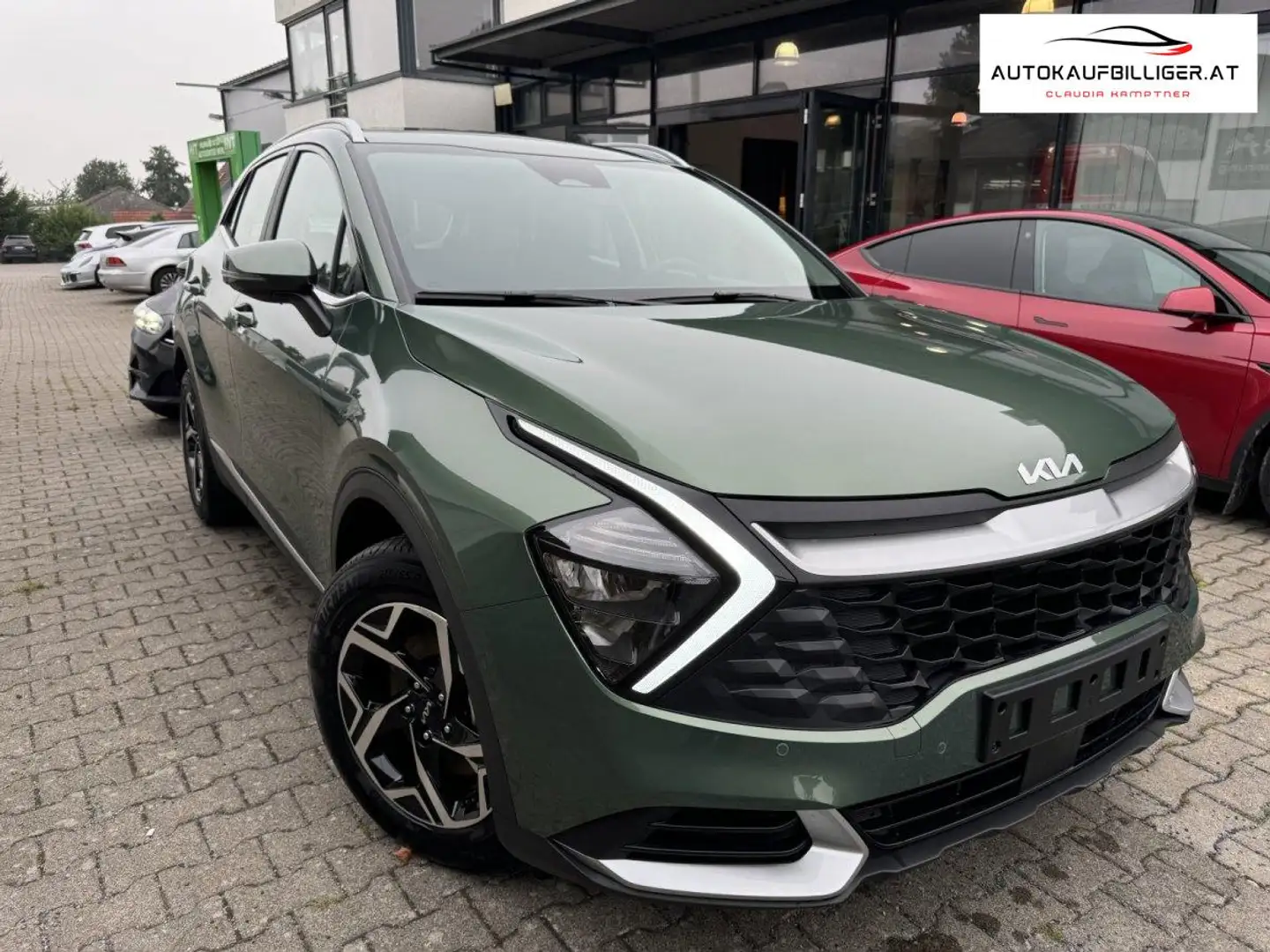 Kia Sportage 1.6 T-GDI GPF 7DCT 4x2 Vision Exclusive |NAVI|K... Grün - 2