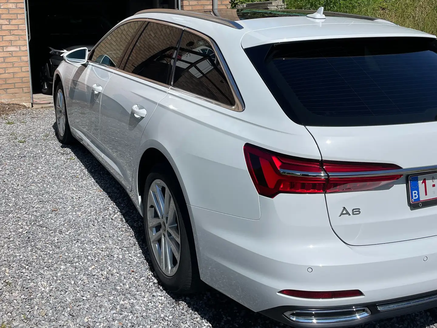 Audi A6 AVANT Blanc - 1