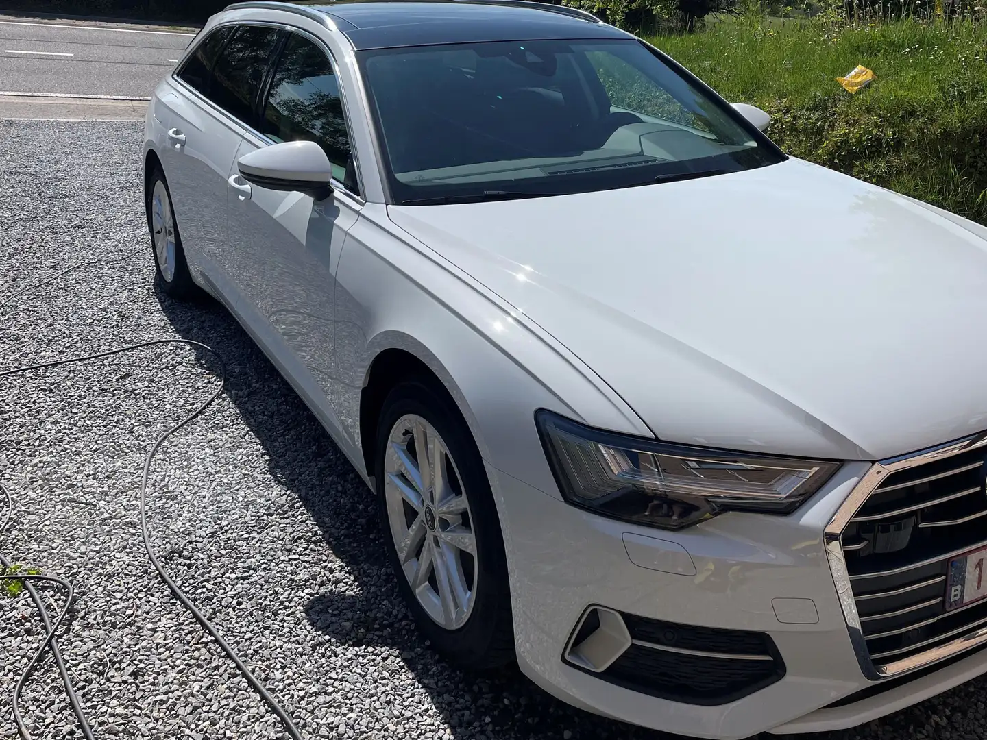 Audi A6 AVANT Blanc - 2