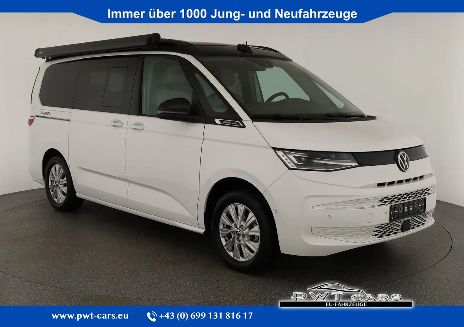 Volkswagen T7 California Beach Camper TDI DSG, Markise, AHK, IQ.Light, S... Weiß - 1
