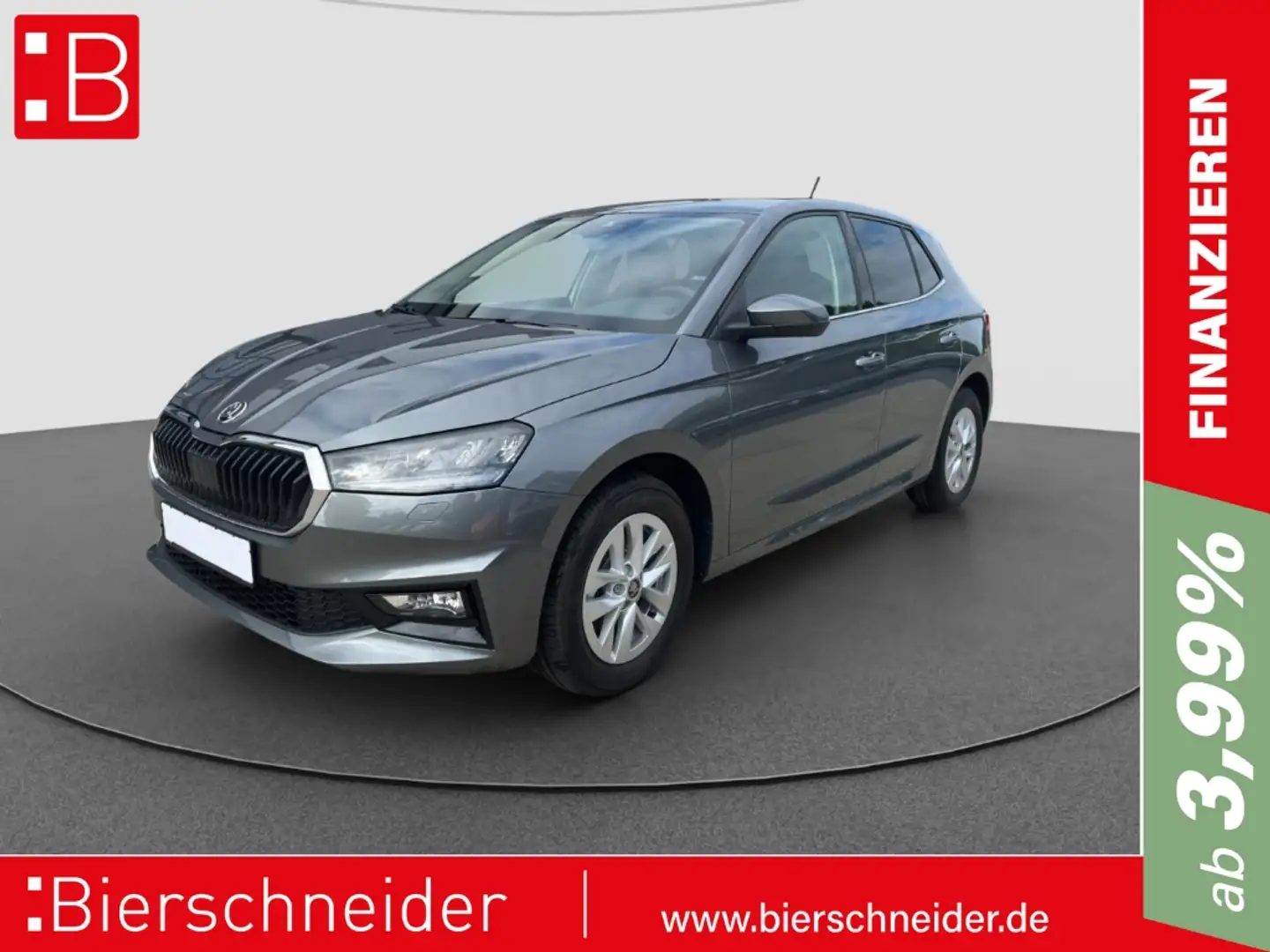 Skoda Fabia 1.0 TSI DSG Selection 15 LED ACC SHZ VIRTUAL C. 2- Grau - 1