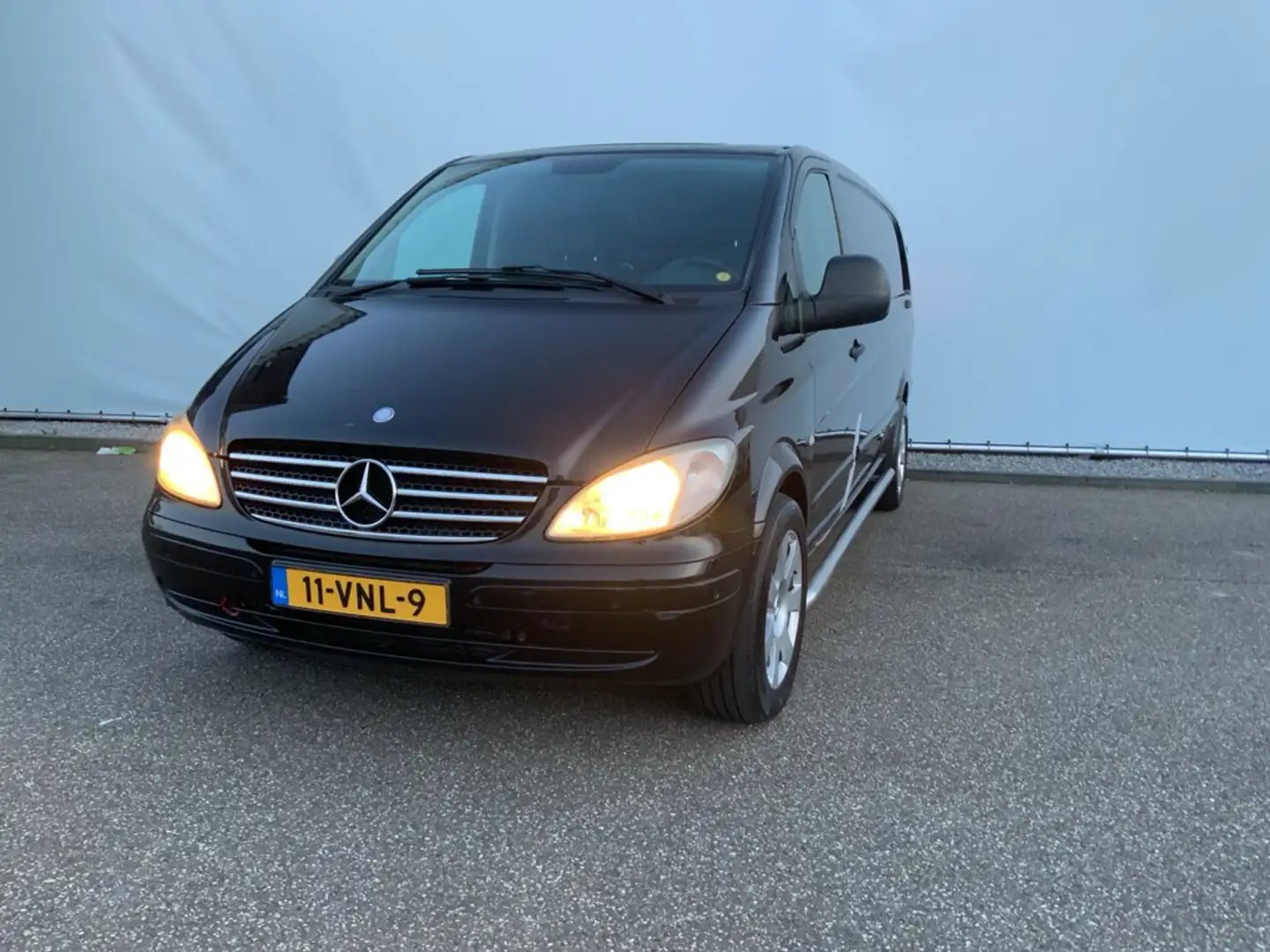 Mercedes-Benz Vito 120 CDI 343 DC luxe L3 Automaat Airco Cruise Leer Nero - 1