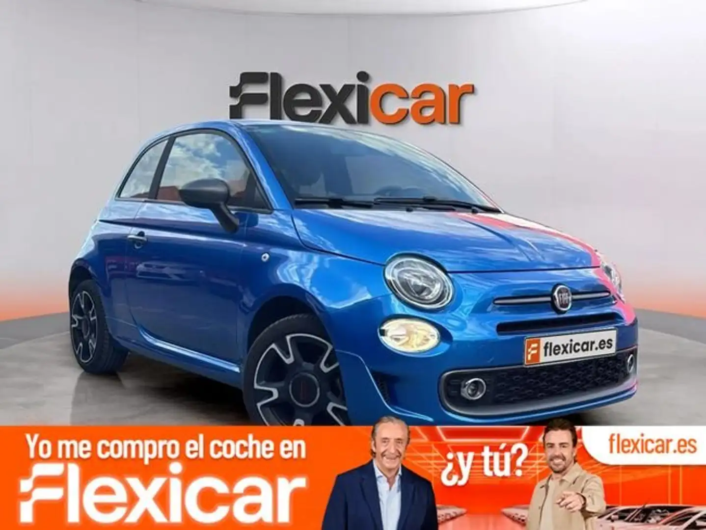 Fiat 500 1.2 8v 51kW (69CV) S Azul - 1