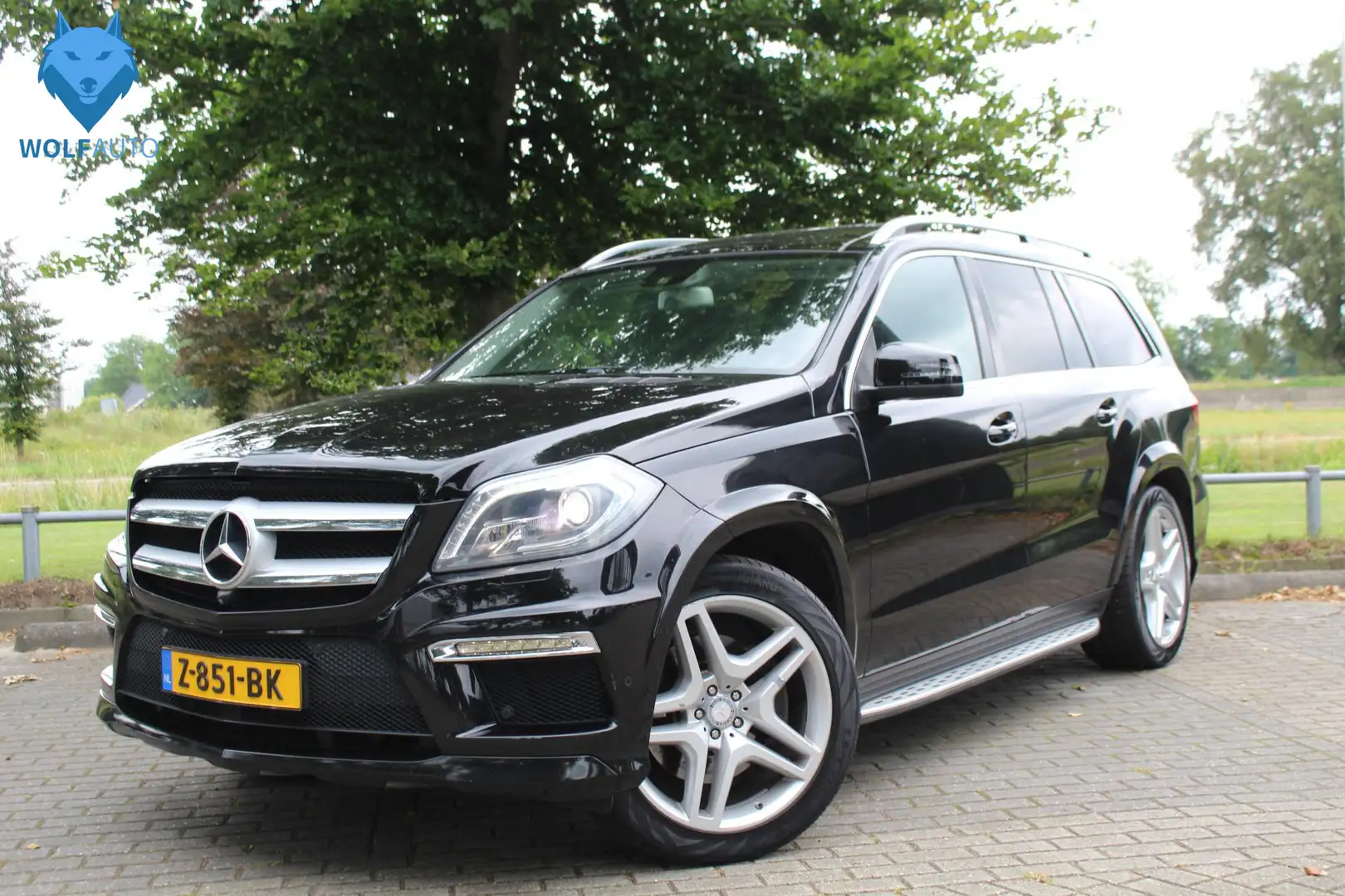 Mercedes-Benz GL 350 BlueTEC 4-Matic 7p. Panodak 21 inch AMG 360 Camera Schwarz - 1