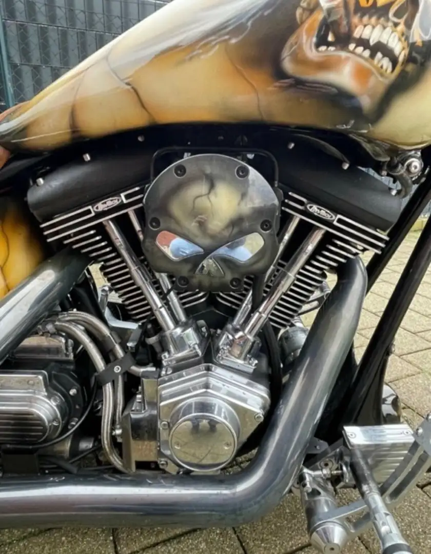 Harley-Davidson Softail Custom Bike/TAUSCH Beżowy - 2