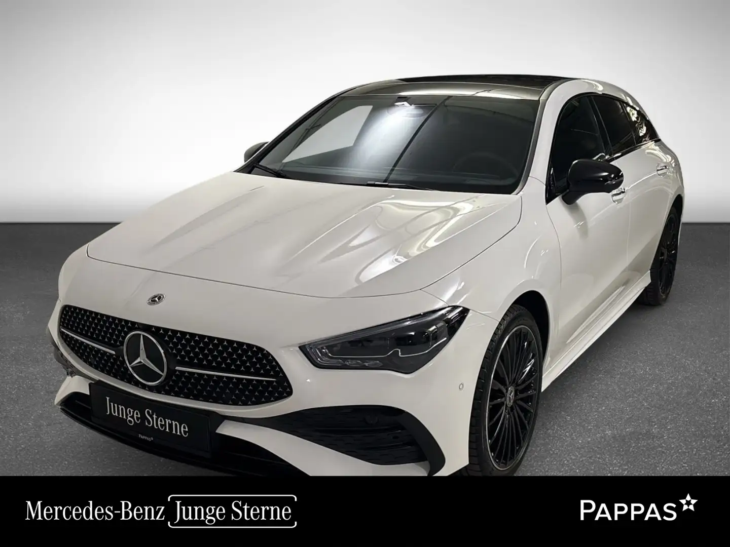 Mercedes-Benz CLA 250 e Shooting Brake PTS Distr Navi Pano AUT Weiß - 1