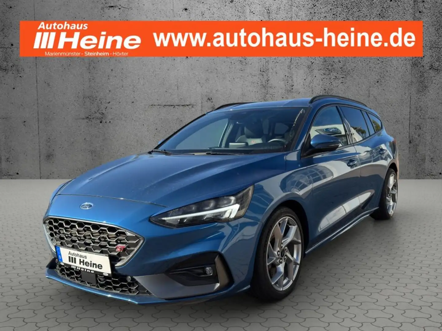Ford Focus Turnier ST S&S 2.3 Ltr. 280 PS *LED*NAVI* Bleu - 1