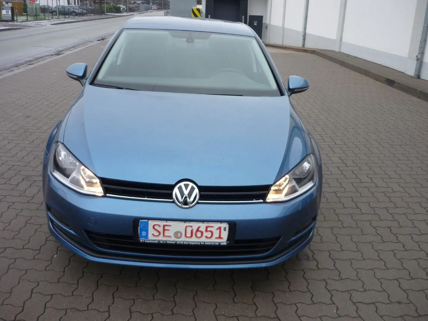 Volkswagen Golf VII,Comfortline,Navi.2 Zonen Klima,SHZ Blauw - 2