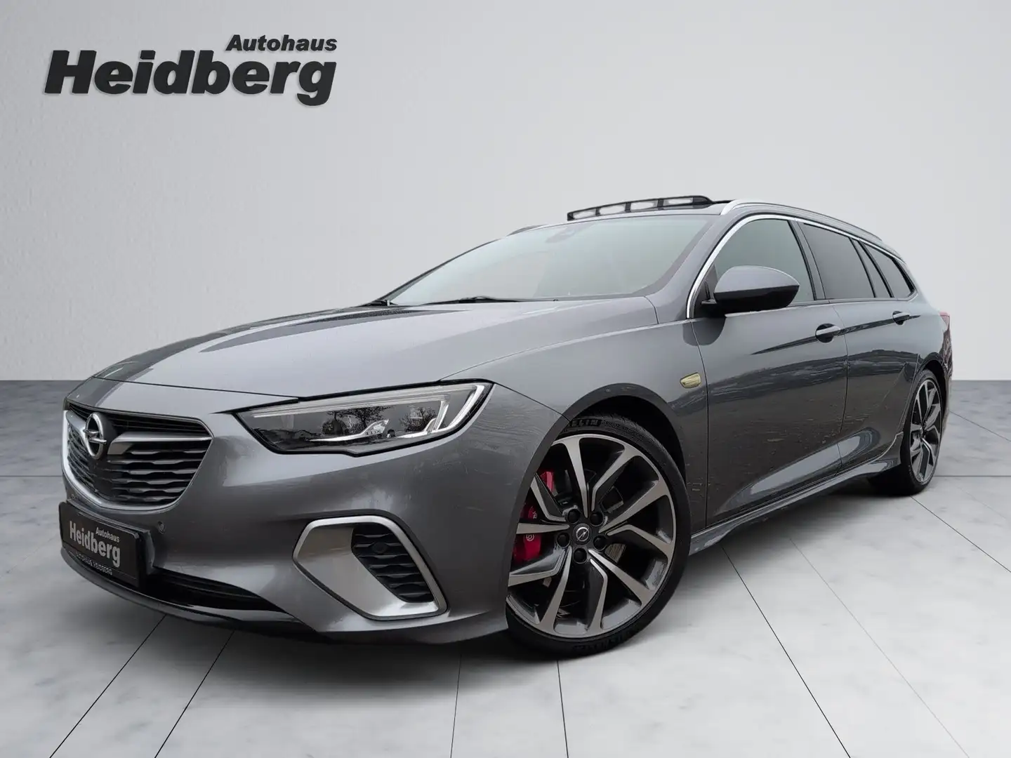 Opel Insignia B ST AT 4x4 GSI PANO AHK OPC-Sportsitze Leder HuD Grau - 1