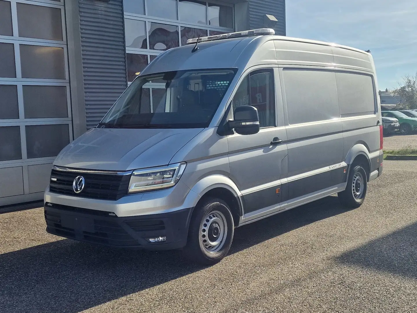 Volkswagen Crafter e-Crafter 35 Hochraum-Kasten Klimaautomatik NAVI Silber - 1
