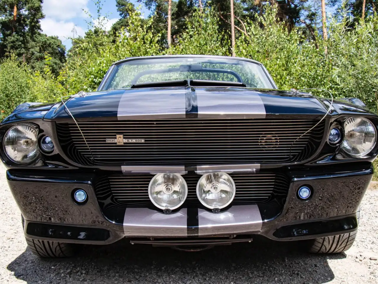 Ford Mustang Une décapotable rare de la série « Classic recreations », en hommage à la célèbre GT500 « Eleanor », foto 8
