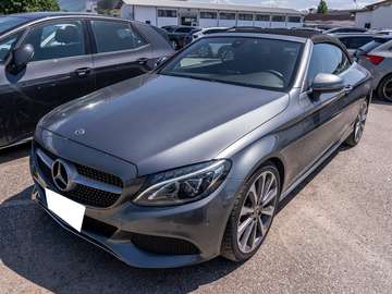 Classe C Cabrio 220d Sport auto LED PELLE 19"