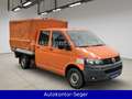 Volkswagen T5 Transporter Pritsche Pritsche Doppelkabine 4M Orange - thumbnail 10
