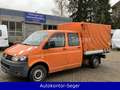Volkswagen T5 Transporter Pritsche Pritsche Doppelkabine 4M Orange - thumbnail 14