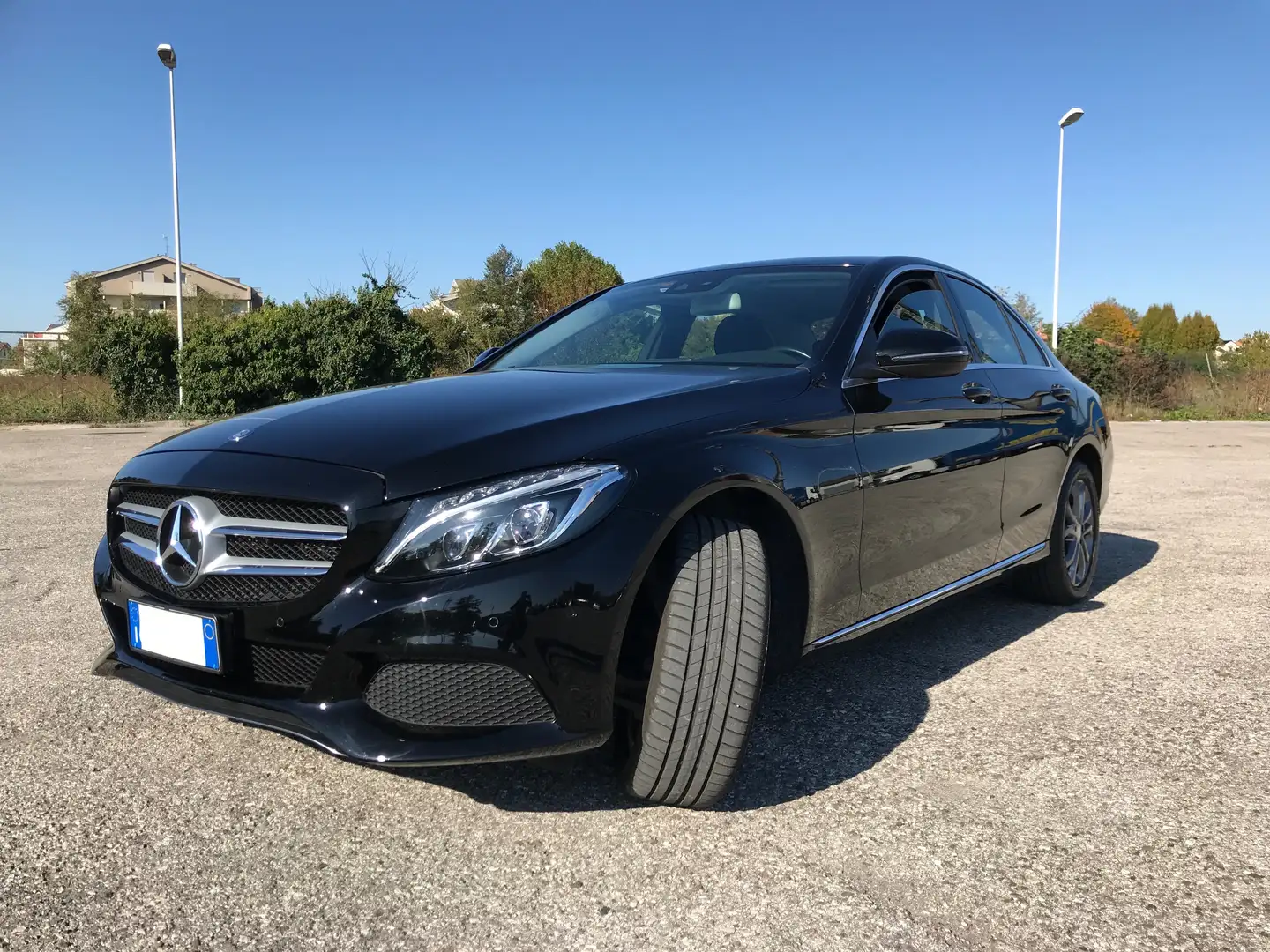 Mercedes-Benz C 200 Classe C-W205 2014 Berlina d (bt) Sport auto Nero - 1