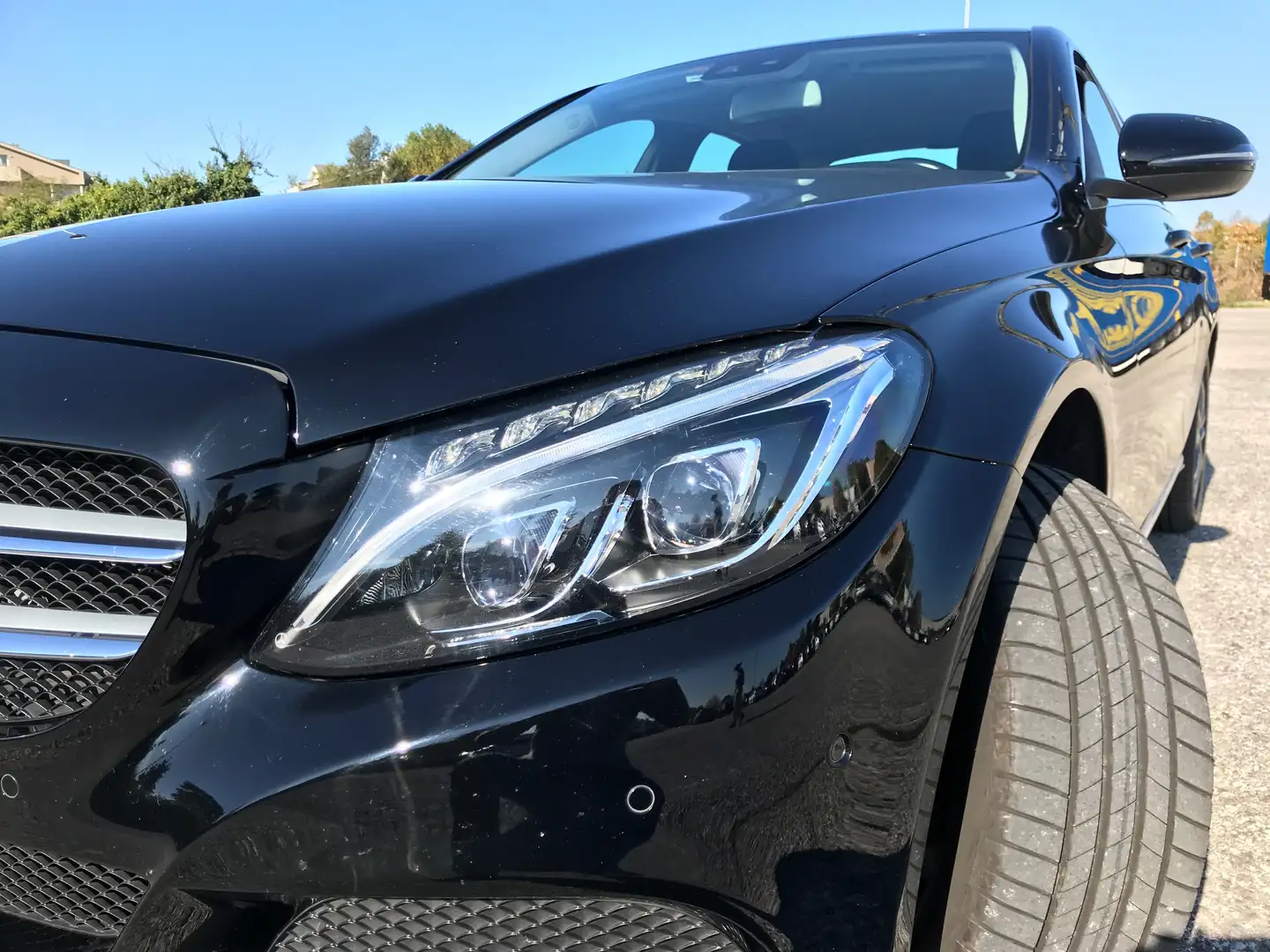 Mercedes-Benz C 200 Classe C-W205 2014 Berlina d (bt) Sport auto Nero - 2
