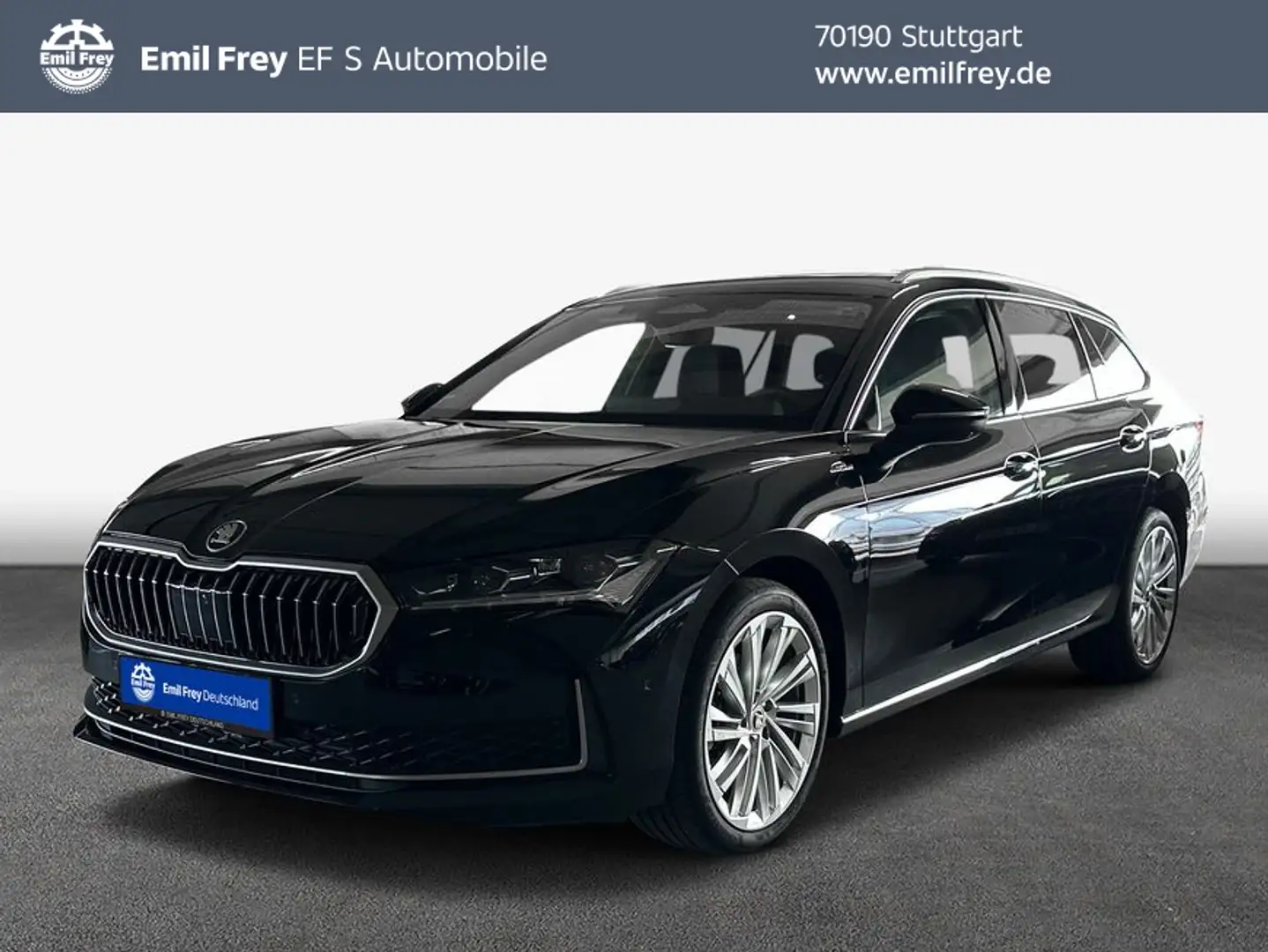 Skoda Superb Combi 2.0 TDI DSG L&K Schwarz - 1