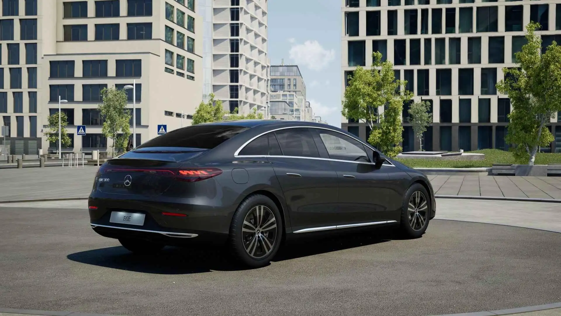 Mercedes-Benz EQE 300 Business Edition 89 kWh | Panoramadak | Getint gla Gris - 2