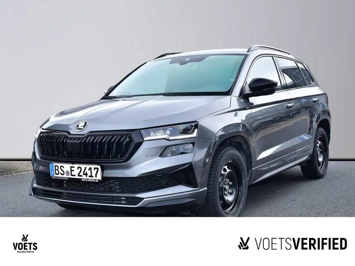 Skoda Karoq Sportline 1.0 TSI DSG AHK+ACC+SHZ Grau - 1