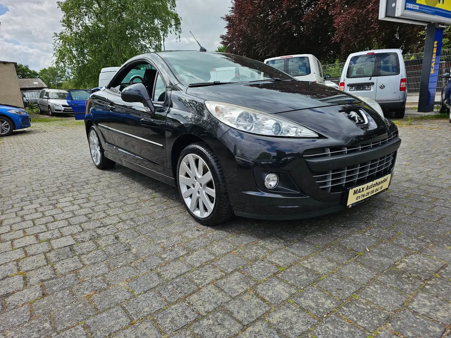 Peugeot 207 CC Cabrio-Coupe Allure Schwarz - 2