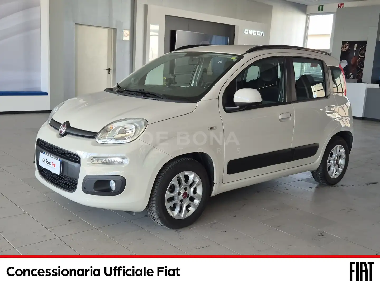 Fiat Panda 1.2 lounge 69cv Blanc - 1