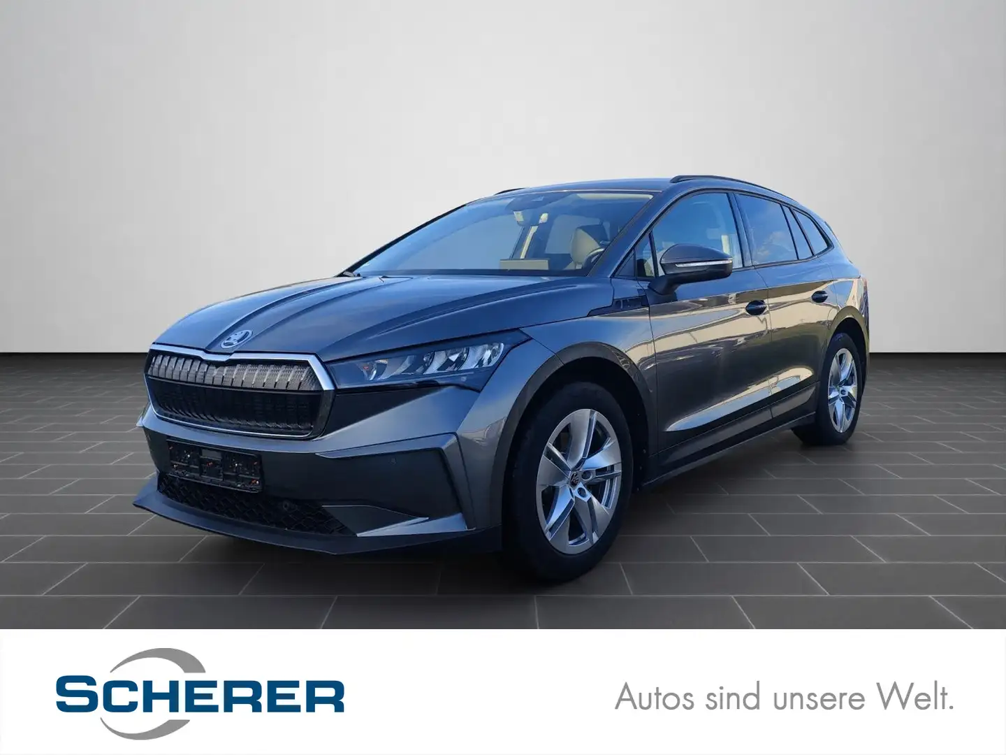 Skoda Enyaq LED KAMERA KLIMA SITZHEIZUNG Grau - 1