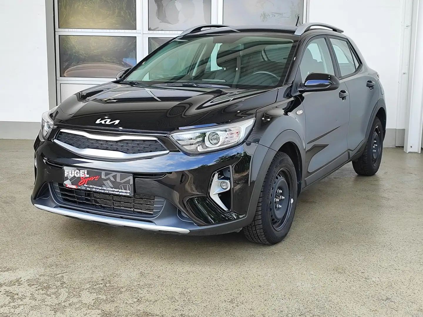 Kia Stonic 1.2 Klima|Car-Play Schwarz - 2