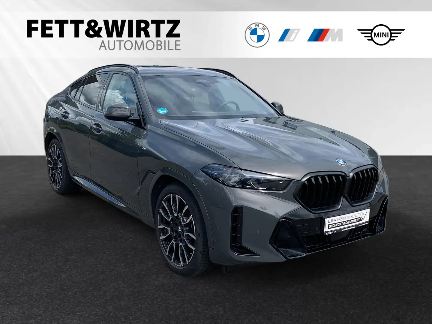 BMW X6 xDrive30d M Sport Pro|Pano|AHK|UPE €125.600,- Grau - 1