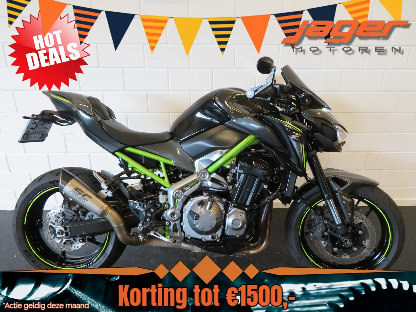 Kawasaki Z 900 Z900 ABS SC PROJECT TOPPY! Groen - 1