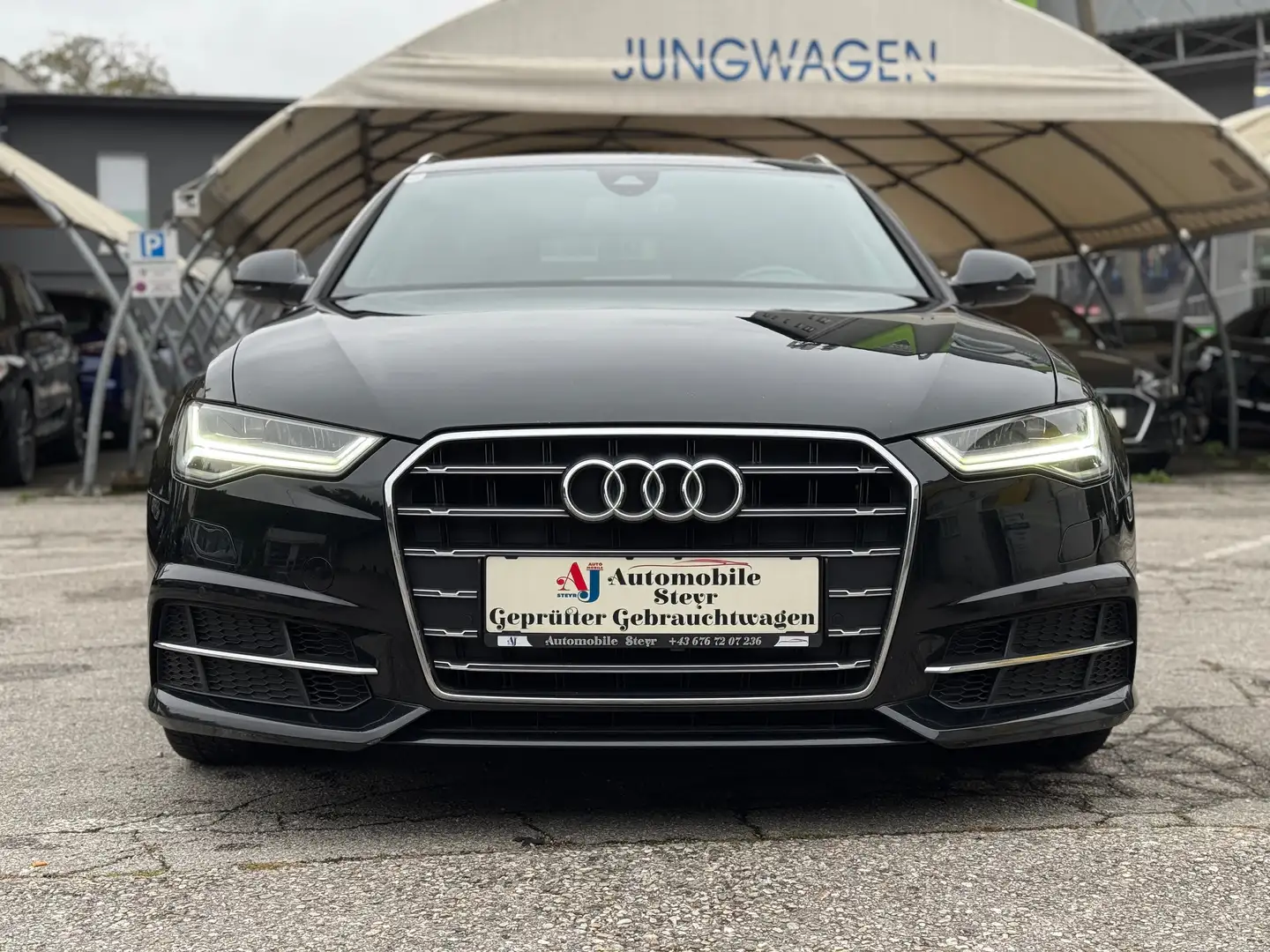 Audi A6 2,0 TDI ultra Sport+S line+Navi+Kamera Zwart - 2
