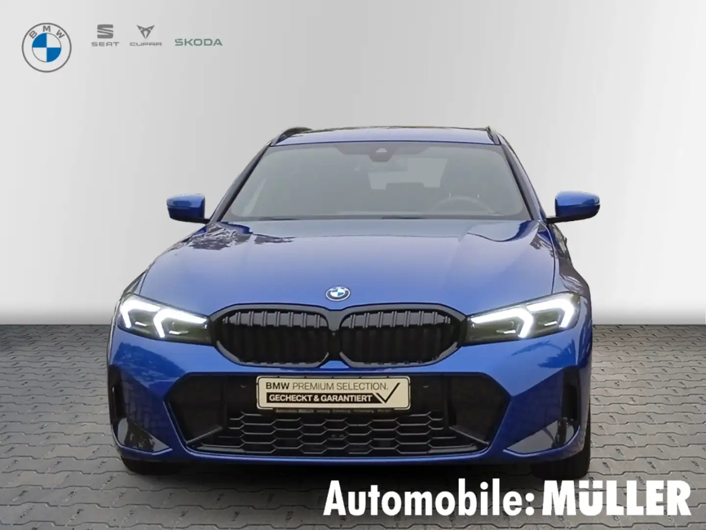 BMW 320 d xDrive Touring*M-SportPro*HUD*AHK*HiFi*Ad.LED*DA Blau - 2