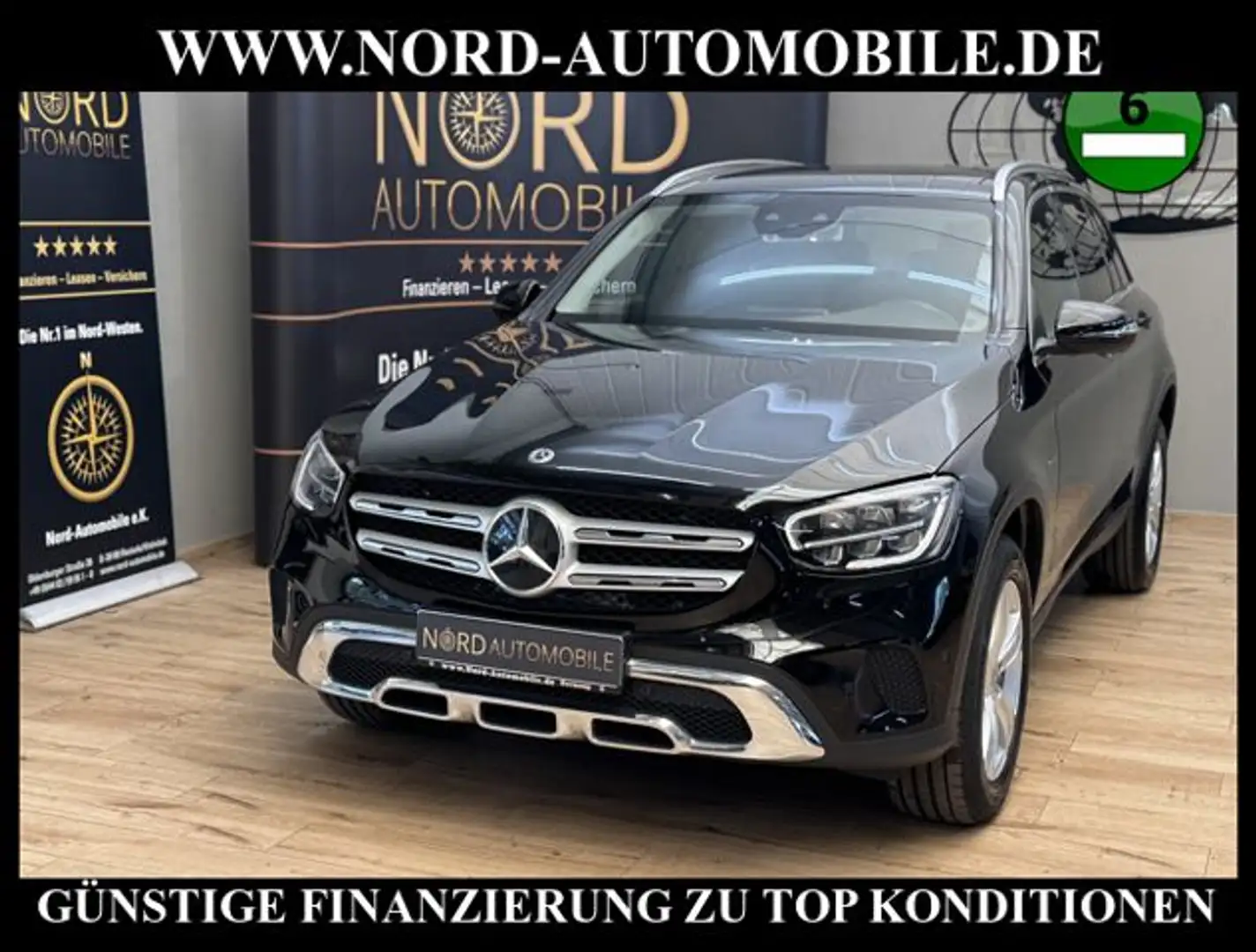 Mercedes-Benz GLC 300 e 4M *AHK*Pano*Kam*Spur*Totw*MBUX+*LED* Zwart - 1