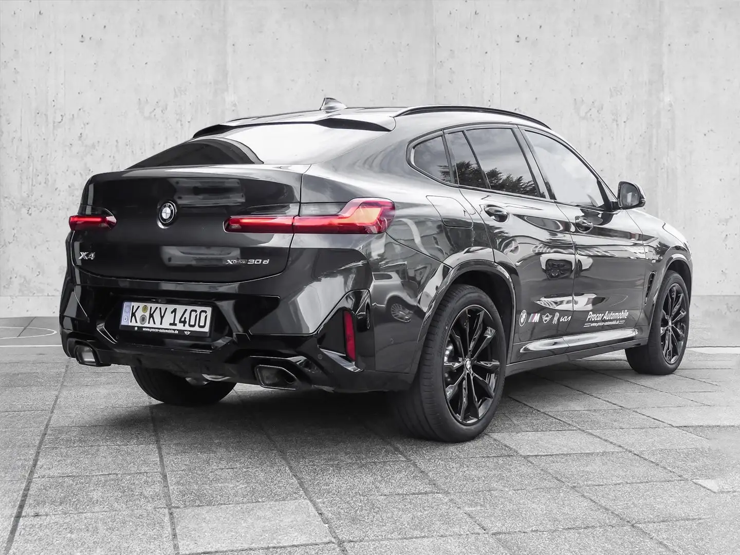BMW X4 xDrive30d MSport PANO HuD AHK H/K Laser Grau - 2