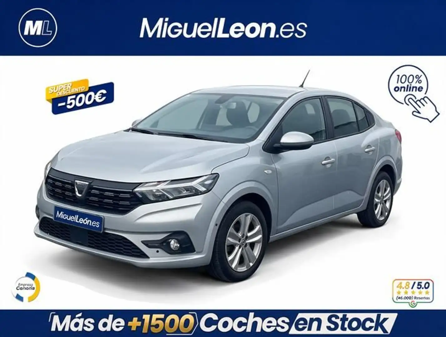 Dacia Logan Comfort 74kW (100CV) LPG ECO-G Gris - 1