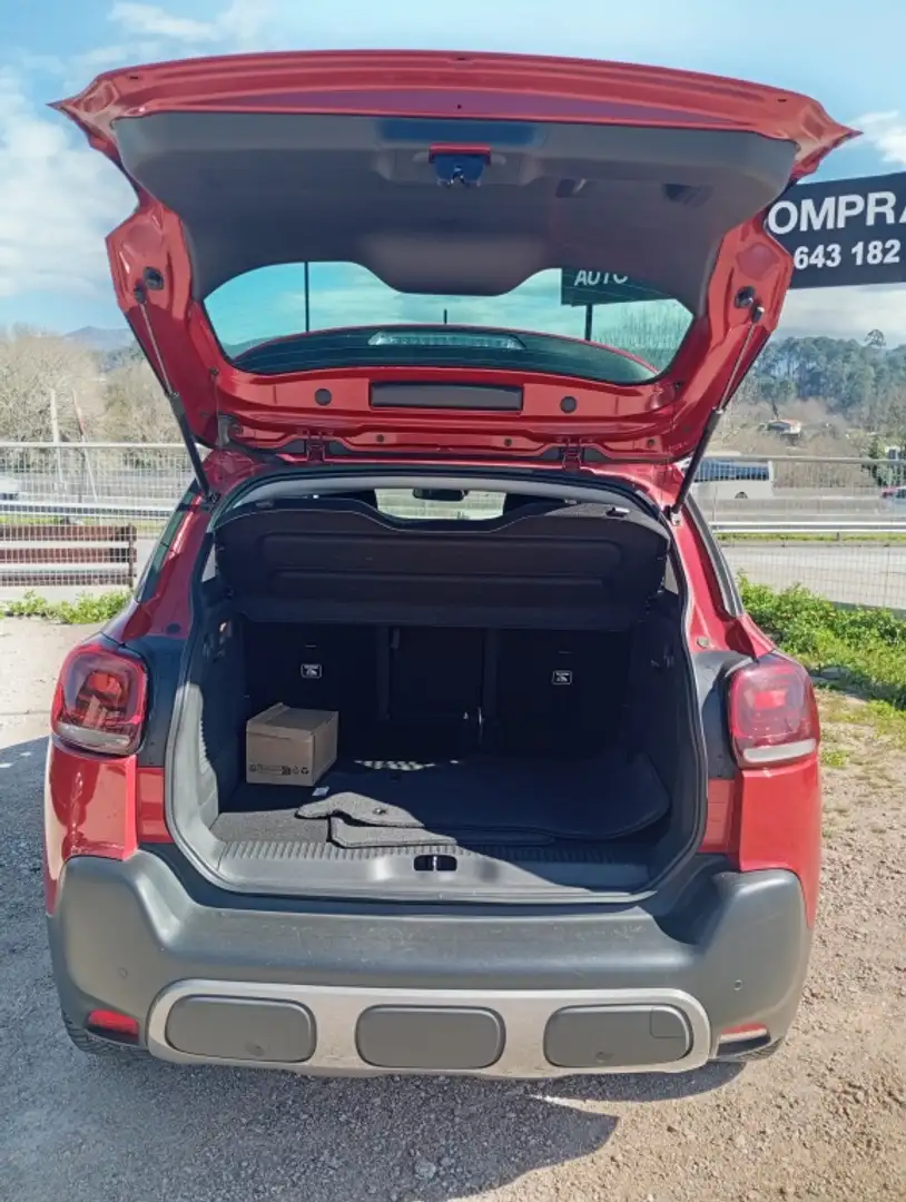 Citroen C3 Aircross Puretech S&S Feel 110 Rojo - 2