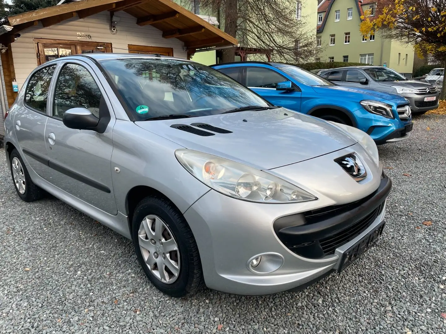 Peugeot 206 1.4 75 78900 km Silber - 2