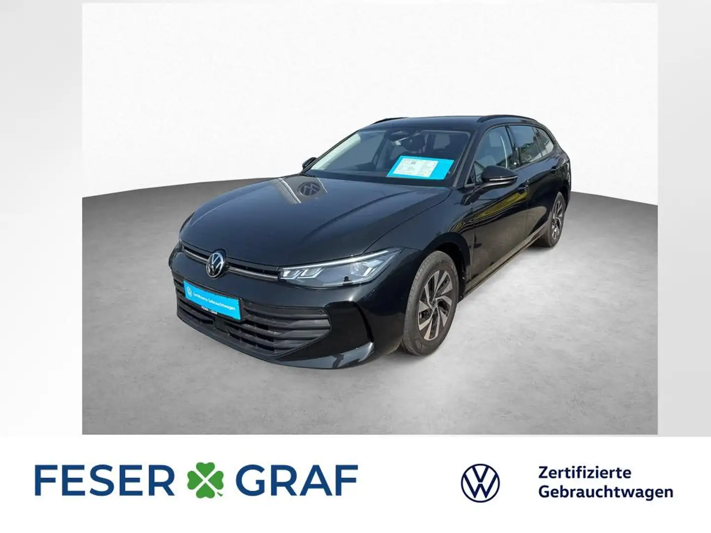 Volkswagen Passat Variant 1.5 eTSI DSG NAVI KAM ACC APP LED Schwarz - 1