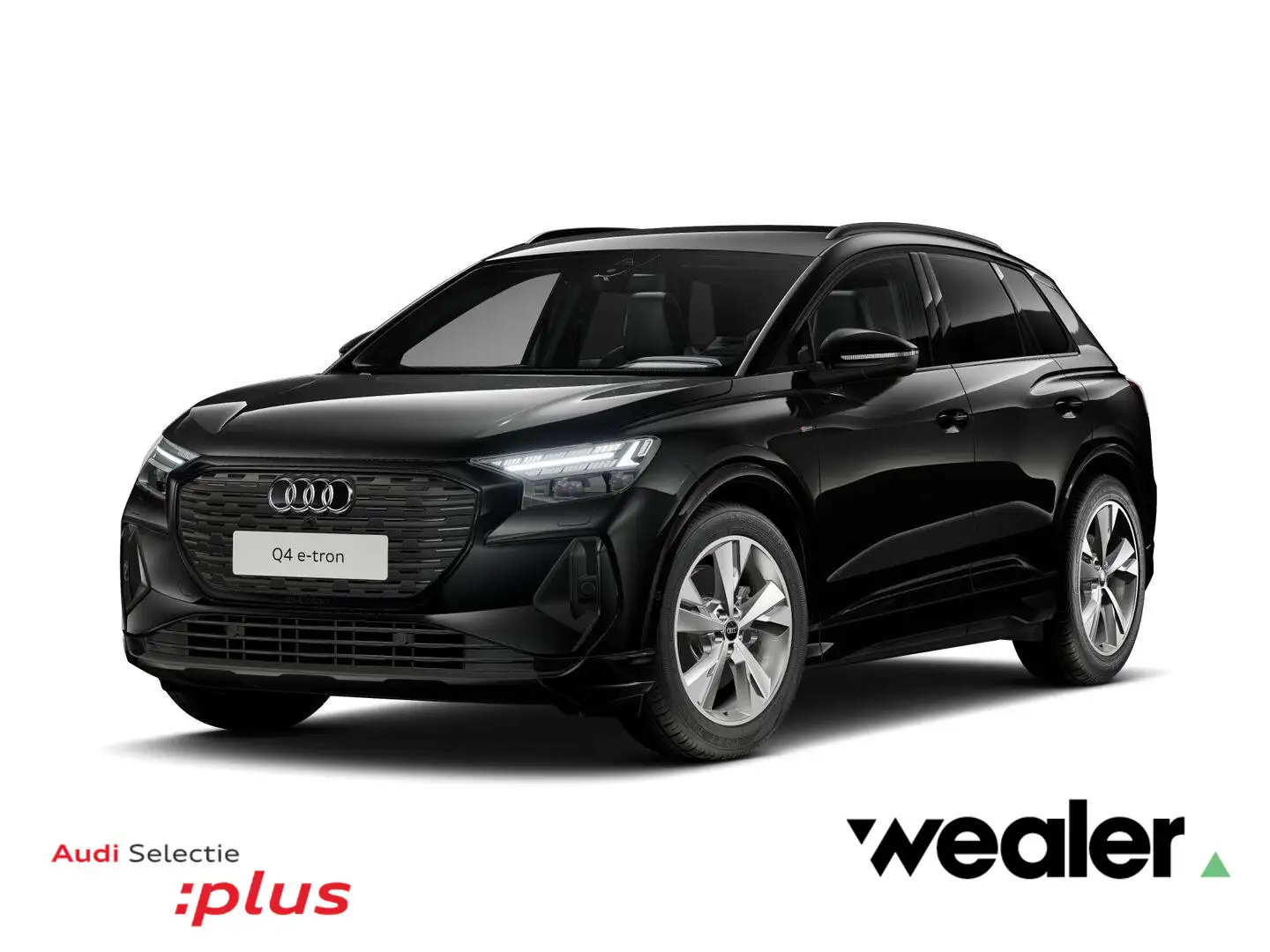 Audi Q4 e-tron 40 S edition 77 kWh | 204 PK | Matrix LED koplampe Zwart - 1