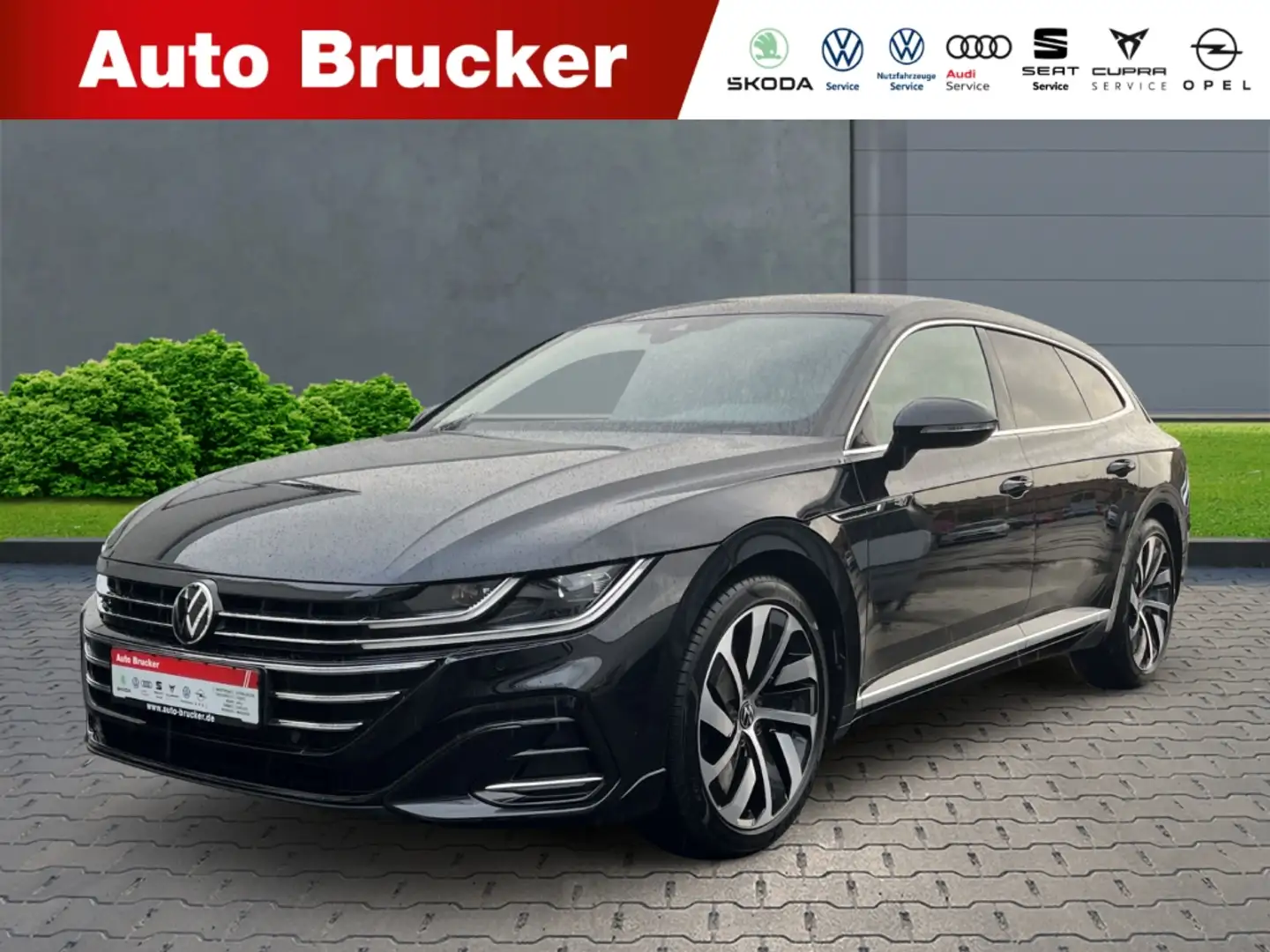 Volkswagen Arteon Shooting Brake R-Line+LED+Navi+Kamera Zwart - 1