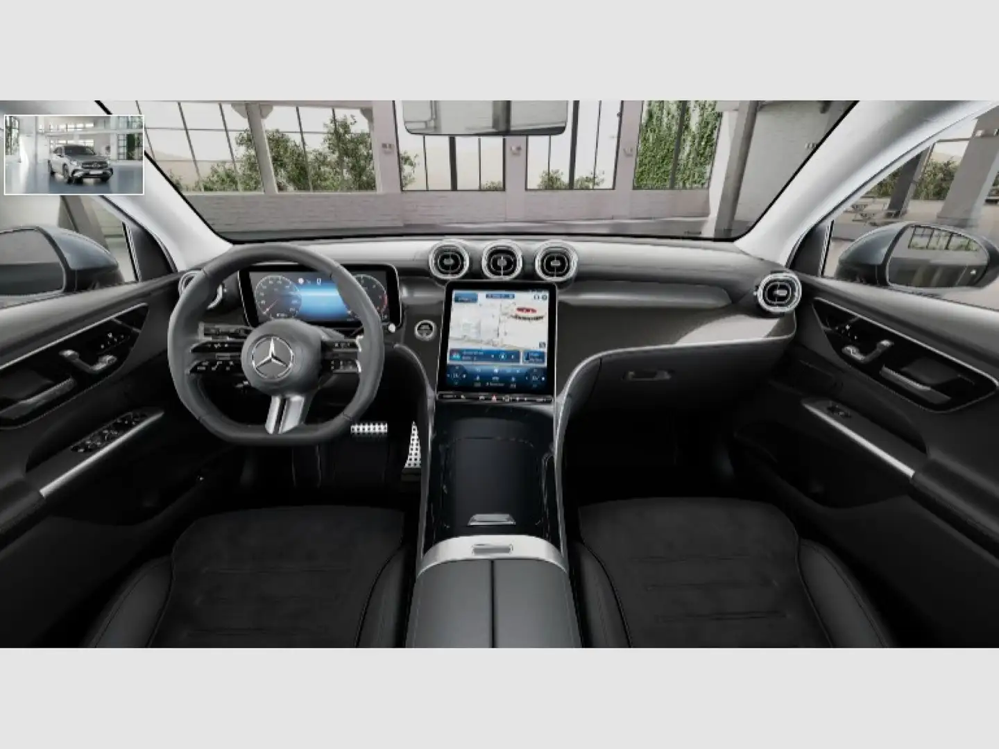 Mercedes-Benz GLC 250 Coupé 250d 4Matic Aut. Plateado - 2